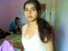 Desprate Indian Girl Want Her Boy Friend To Be Like Her Front Of